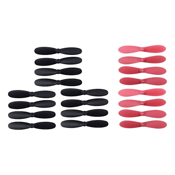 20 Stykker Mini Drone Propeller RC Drone Blad for HS190 RC Drone Modell (C)
