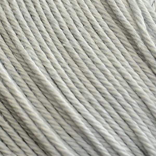 2 st. nystan Merc. 8/4 Virkgarn Silver Silver one size