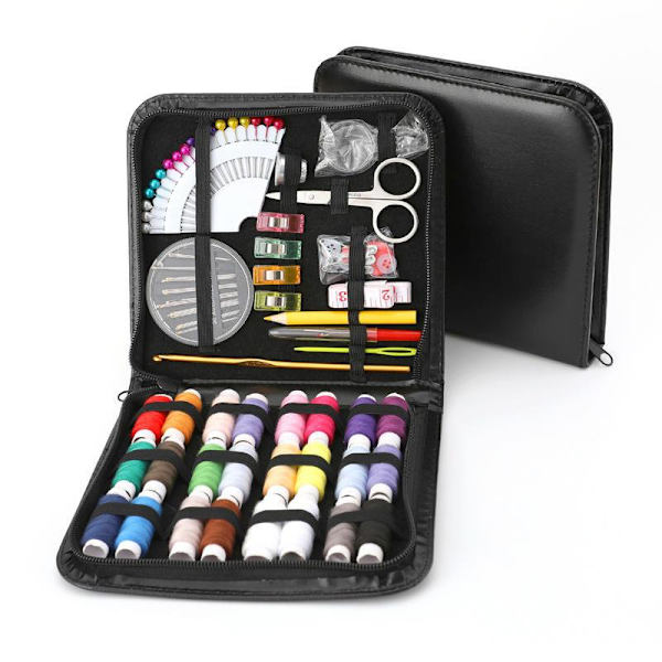 FR-010 - Set med Sytillbehör i Väska | Sybehör multifärg one size