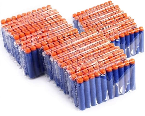Storpack 400 st. extra Nerf kompatibla skott multifärg one size