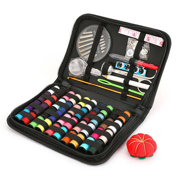 FR-021 - Deluxe Set med Sytillbehör i Väska | Sybehör multifärg one size