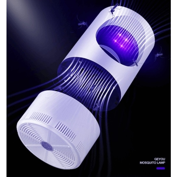 Myggfångare med LED UV-ljus - Inhalation Mosquito Lamp