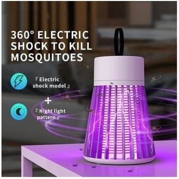 Elektrisk myggdödare Kraftfull insektsdödare Myggfångare flugfälla
