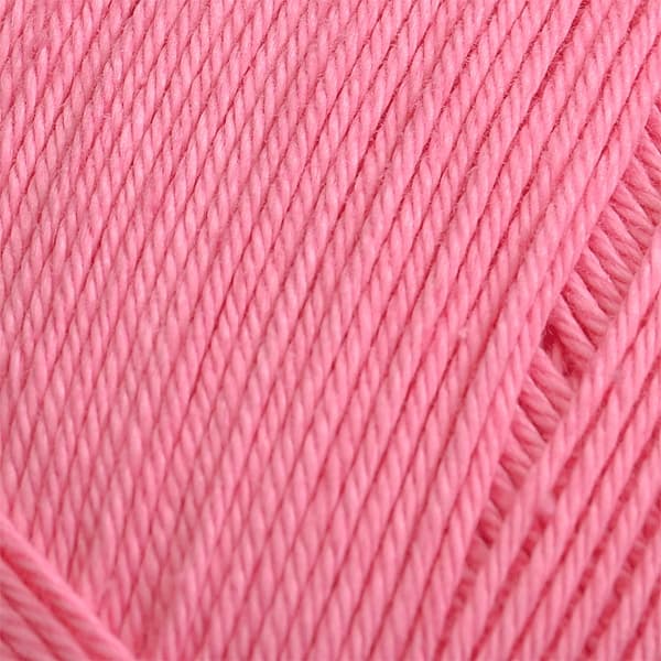 2 st. nystan Merc. 8/4 Virkgarn Rosa Rosa one size