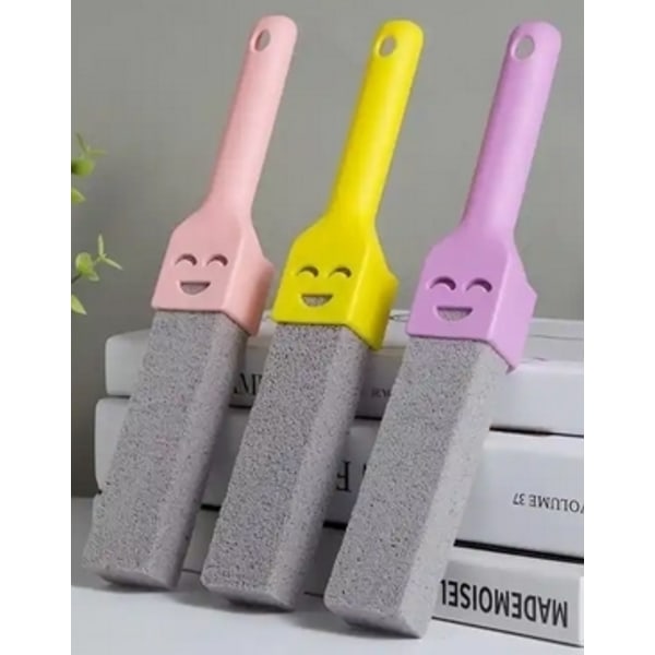 3-pack Pimpsten toalettborste Hushålls toalettskål Rengöring Limesc 3.8*3.8*23.5CM