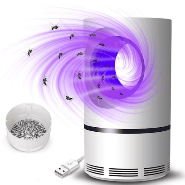Myggfångare med LED UV-ljus - Inhalation Mosquito Lamp