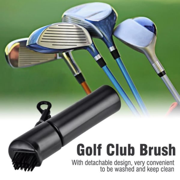 BOYOU Golf Club Groove Cleaner Borste, Golfrengöringsborste utrustad med vattensprayanordning