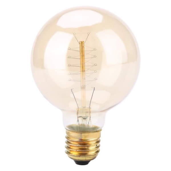 AYNEFY Bulb E27 Vintage Lamp Bulb Belysningsdekoration för Cafe 40W 220V G80 lindningstråd