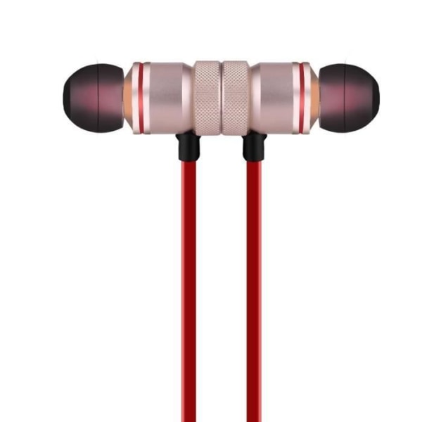 Hörlurar, Bluetooth Hörlurar, Magnet Trådlös Bluetooth Sport Hörlurar, Headset för iPhone Android Gold