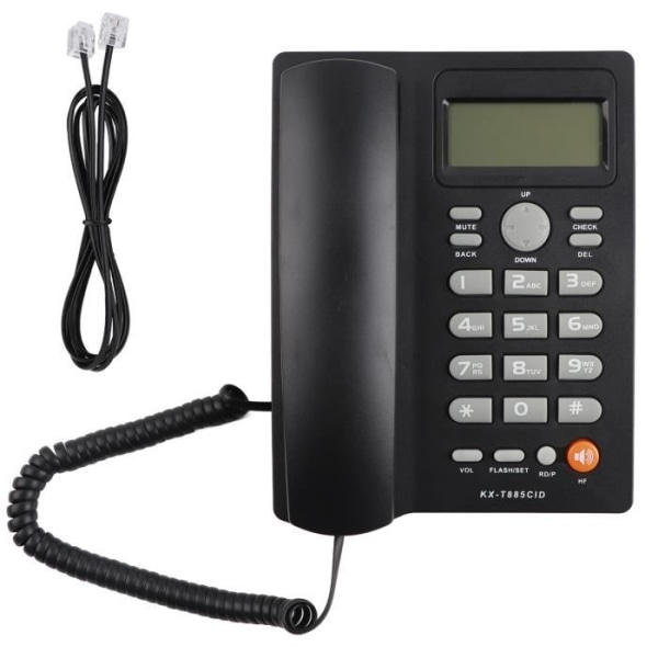 Fast telefonsvarare Handsfree-inspelare för hem/kontor/hotell