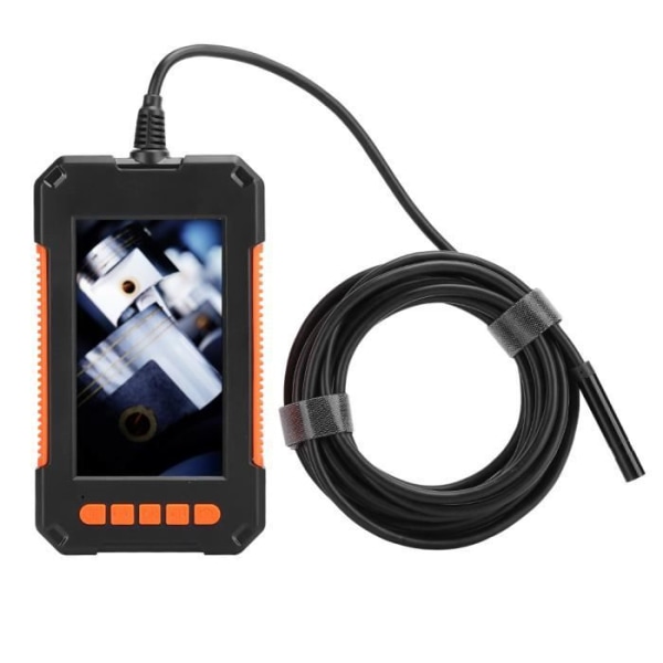 FHE-Portable Endoscope 1080P Handhållen vattentät endoskopkamera med 4,3 tums LCD-skärm Vattentät Borescope son piece