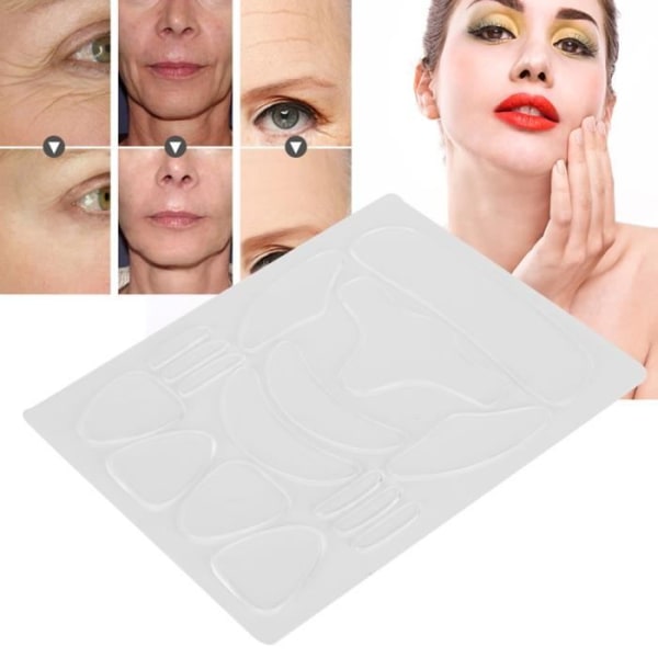 16 st Ansiktsförstärkande Anti-Wrinkle Sticker Patches -CET