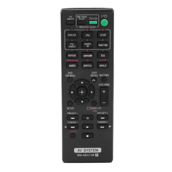 FRA Smart TV-fjärrkontroll för Sony RM-ADU138 AV-system