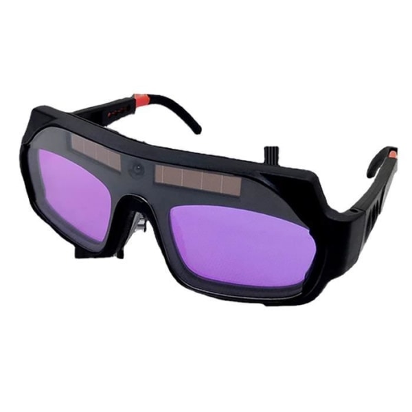 VBESTLIFE Svetsglasögon Automatisk avbländande svetsglasögon, justerbar storlek, motorcykelskydd