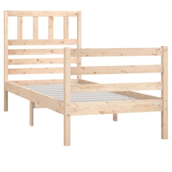 FHE - Sängar | tillbehör - Sängstomme i massivt trä 90x190 cm Enkel - YOSOO - DX1235