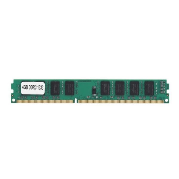 Högfrekvent RAM-minnesmodul 4GB DDR3 1333MHz RAM Snabb dataöverföring för Intel - AMD - 4GB
