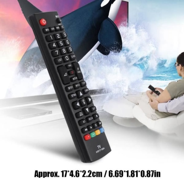 YOSOO TV Controller TV-fjärrkontroll Byte till LG AKB73715694