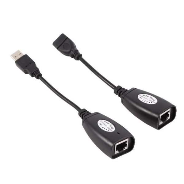 USB 2.0 till RJ45 Ethernet Extension Extender Kabelansluten LAN-nätverksadapterkabel för MacBook