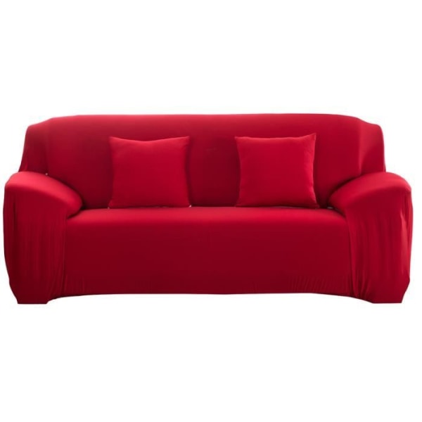 Sofföverdrag Sofföverdrag Elastiskt skydd Vattentätt Dammtät Röd (för 3-sits soffa)