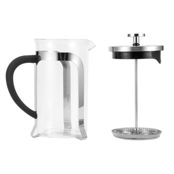 YOSOO Hushålls kaffekanna Högtemperaturbeständig kaffekanna Filter Presskanna Glas Tekanna för kök