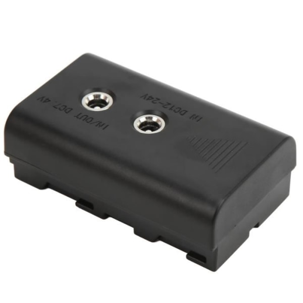 VBESTLIFE Kamera Dummy Batteri Dummy Batteri Laddningskabel för NP F550 NP F570 NP F970, Optisk