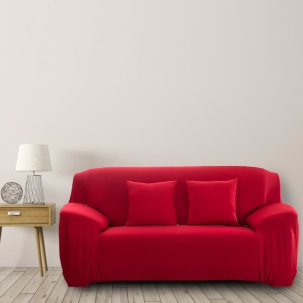 Sofföverdrag Sofföverdrag Elastiskt skydd Vattentätt Dammtät Röd (för 3-sits soffa)