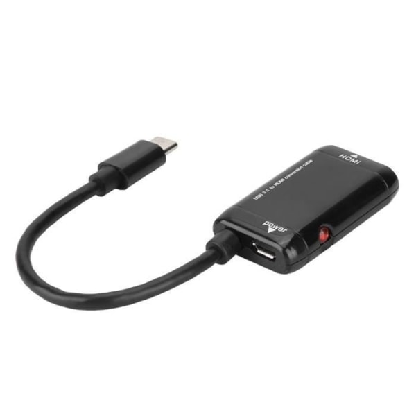 BOYOU USB-C Typ C till HDMI Adapter USB 3.1-kabel för MHL Android-surfplatta
