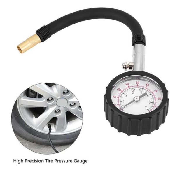 Zerone Tire Pressure Gauge Däcktrycksmätare Mätare Tester för bil Lastbil Motorcykel Cykel