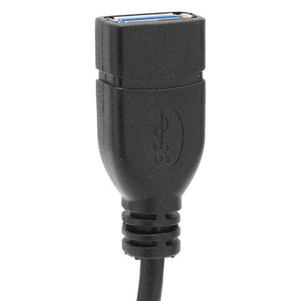 EJ.life USB 3.1-omvandlarkabel USB 3.1-omvandlaradapterkabel Tråd typ C hane till 3.0 OTG AF för telefon