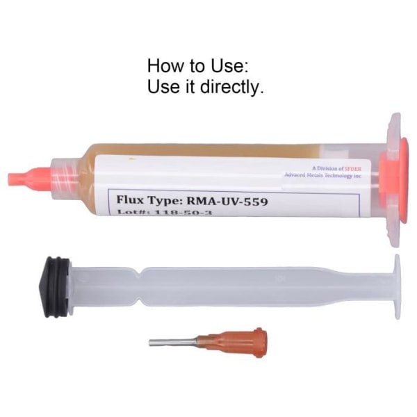 FRA - Solder Paste Flux Solder Flux Solder Paste No Tinning Enkel och ren 10cc för reparation