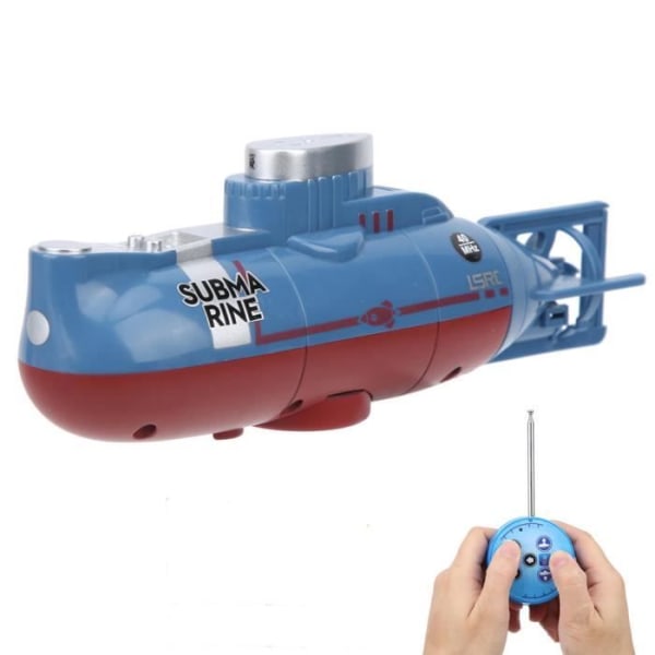 ARAMOX barnleksaker Mini simulerad ubåt mini fjärrkontroll ubåt leksak fisktank dekoration