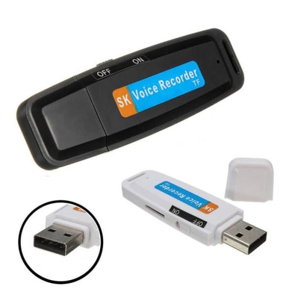 Mini USB Digital Pen Röstinspelare Diktafon 8GB Flash Drive U-Disk