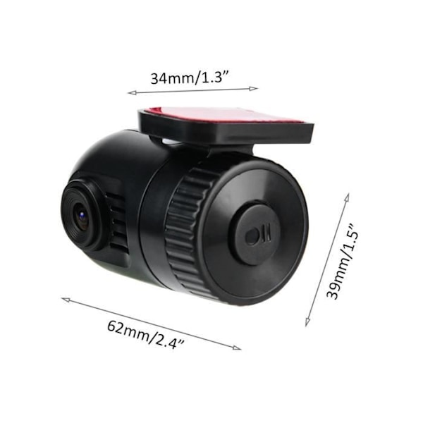 Duokon Bilkamera 1080HD Mini Car DVR Kamera Kondensor Driving Recorder Auto Loop Recording