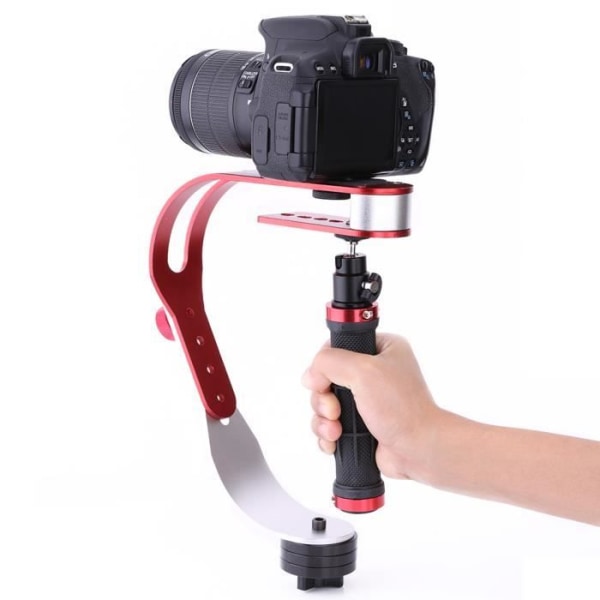 Videokamera Stabilisator Stativhållare för DV-kamera, DLSM, DLSR, mobiltelefon