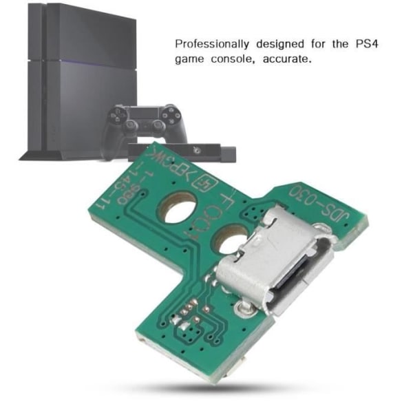 Gamepad USB-laddningsport för PS4-kontroll, JDS-030, byte av laddare, med platt kabel