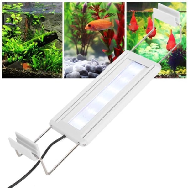 Aquarium Clip-On Light, LED Support Light Exquisite GX-K200 EU Plug 220-240V Aquarium Water Plants Light, Small Animals for