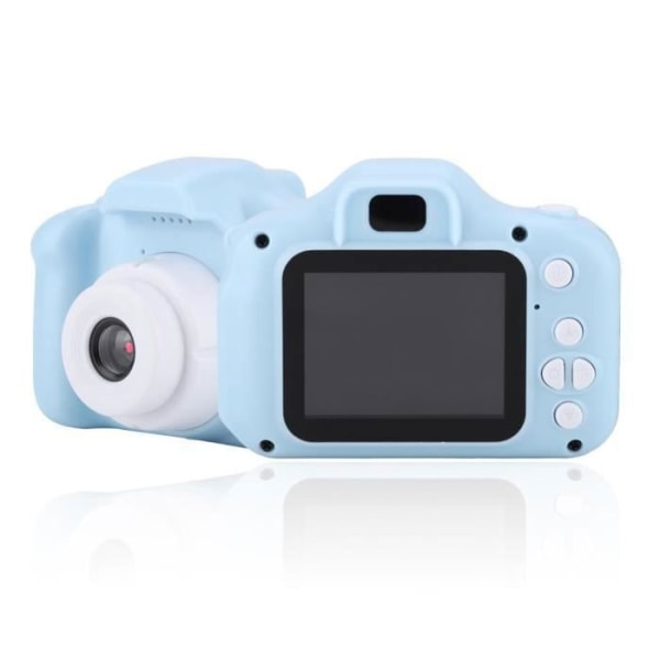 Xuyan 1080P HD digitalkamera för barn Mini Bärbar 2,0 tum IPS Färg IPS-skärm (blå)