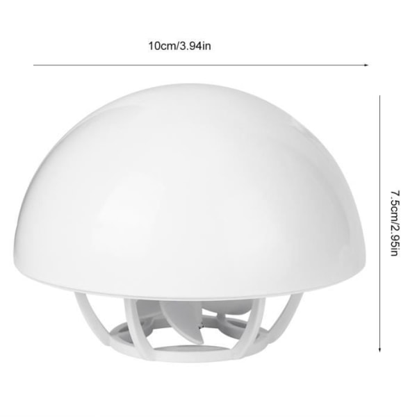 Cikonielf Minidiskmaskin Hushålls multifunktionell USB-diskmaskin Ultraljudsdiskmaskinsrengöring (röd)