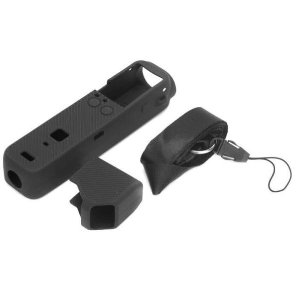FHE Silikonfodral för Pocket 2 Kameralinsskydd Silikonfodral Skyddshus med hängrep