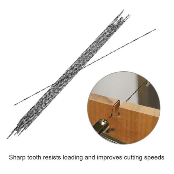 DUOKON 12 st rullsågblad med spiraltänder för kapning av trä metall plast sågning (#6)