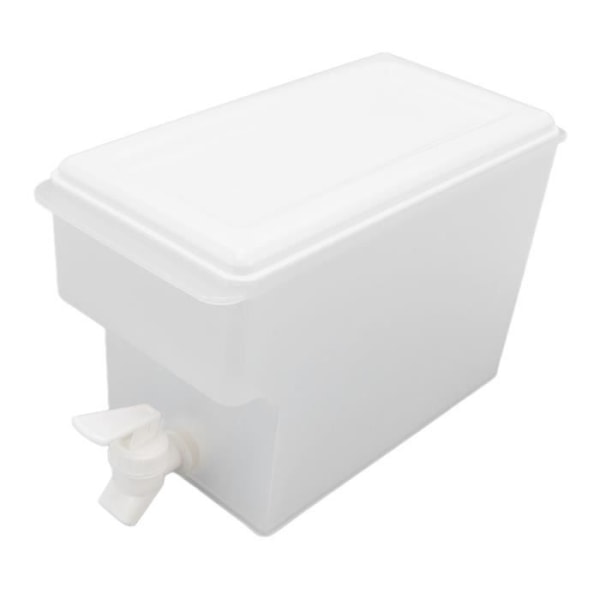 HURRISE Dryckesdispenser i plast 3,5L kall vattenkokare med kran i kylskåp Dryckesautomat
