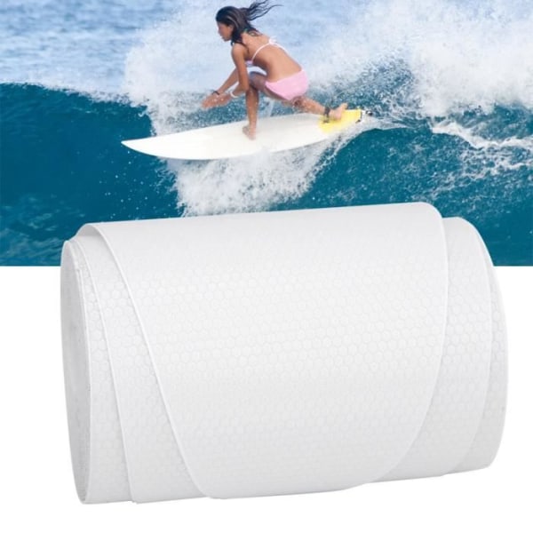 AYNEFY Surfbrädetejp 2st PVC Stand Up Paddle Board Rail Surfbräda Kantskyddstejp Surfingtillbehör (Honey Comb)