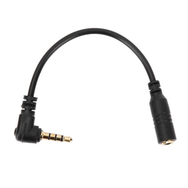 TRS till TRRS adapterkabel, Micropohne ljudadapter för 3,5 mm hörlursadapter, TRS hörlurskontakt till kabel