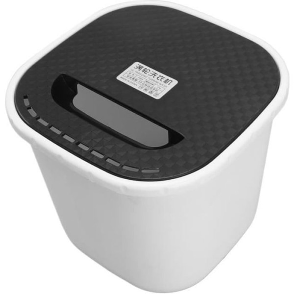 URB--kompakt tvättmaskin - 6L minitvättmaskin framåt och bakåt rotation USB-strömförsörjning Stäng av