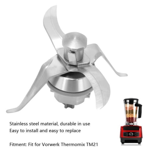 Blenderblad för Vorwerk Thermomix TM21 Ersättningsrostfritt stål