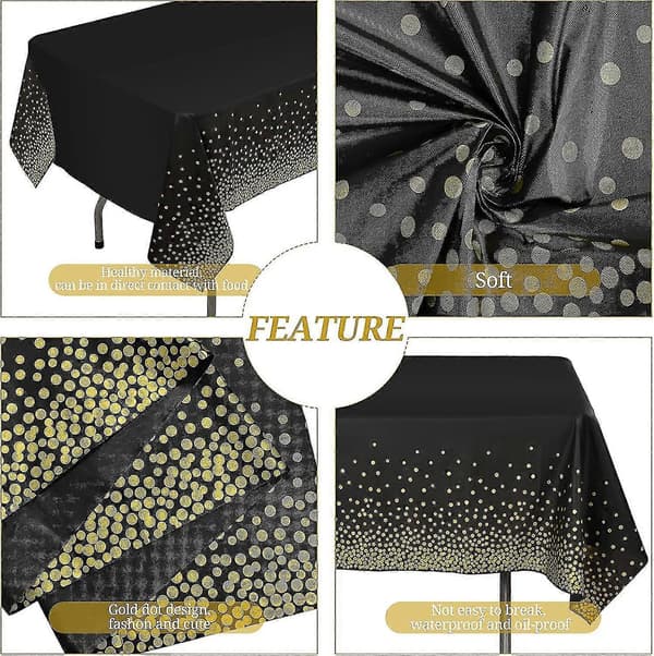 25-26 Bryllup Black and Gold
