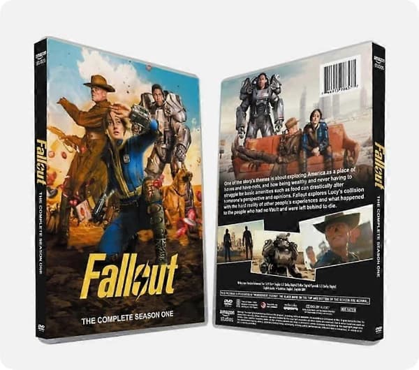 Fallout sæson 1 DVD (3-disc) engelsk version ny boks
