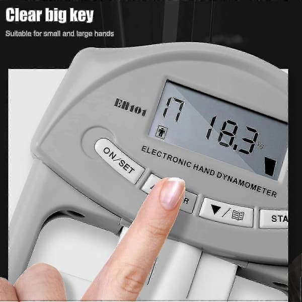 Digital handdynamometer, greppstyrketestare, handgreppsstyrkemätare