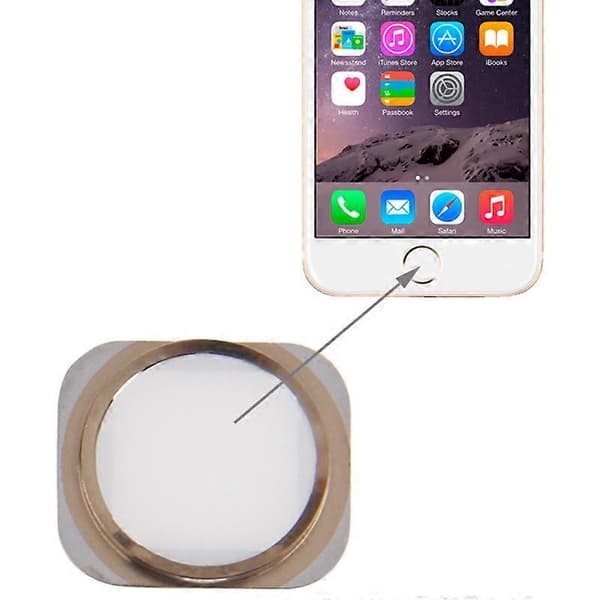 (Ny) Hjemknapp for iPhone 6 White