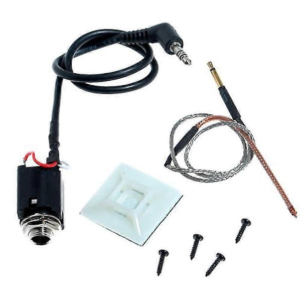 -2000 Spiral Piezo Kabel Pickup Eq och Förförstärkare för Ukulele (inget batteri)